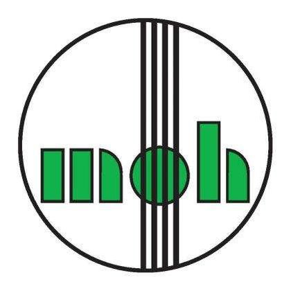 Ein einfaches, stilisiertes Logo mit grünen und schwarzen Elementen. Es zeigt geometrische Formen, die einen modernen Eindruck vermitteln.